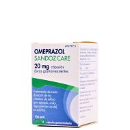 Omeprazol Sandoz Care 20mg 14 Cápsulas Gastrorresistentes Frasco