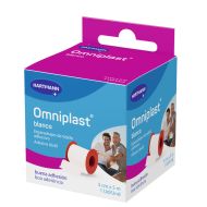 Omniplast Esparadrapo Tela Blanco 5m x 5cm