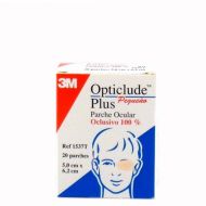 Opticlude Plus Pequeño 20 Parches Oculares 5 x 6,2cm