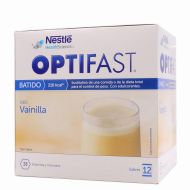 Optifast Batido Sabor Vainilla 12 Sobres Nestlé