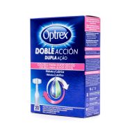 Optrex Doble Acción Colirio para Ojos Secos 20 Monodosis