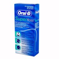 Oral B Superfloss Seda Dental 50 mts