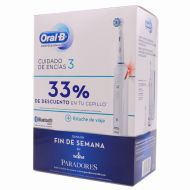 Oral B Cepillo Eléctrico PRO Cuidado de Encías 3 33% Descuento