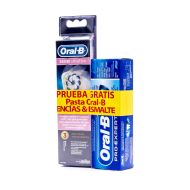 Oral B Recambio Sensi UltraThin Para Cepillo Eléctrico 3 Cabezales+Oral B Pasta Encías&Esmalte 75ml 