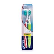 Oral B Cepillo Dental Shiny Clean 123 Medio Duplo