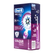 Oral B Cepillo Eléctrico PRO 600 CrossAction 3D Color Morado