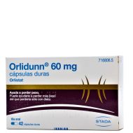 Orlidunn 60mg Orlistat 42 Cápsulas Stada