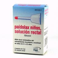 Paidolax Niños Solución Rectal 4 Envases