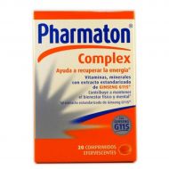 Pharmaton Complex 20 Comprimidos Efervescentes