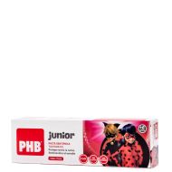 PHB Junior Pasta Dentífrica Sabor Fresa +6A 75ml