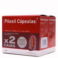 Pilexil Cápsulas Para el Cabello y las Uñas 100 Cápsulas X 2 Cajas Pack Promoción Oferta Especial