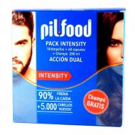 Pilfood  Pack Intensity 18 Ampollas+60 Cápsulas+Champú Gratis