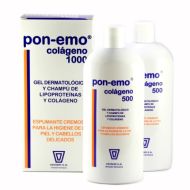 PonEmo Colágeno 1000 Gel Champú Dermatológico 1litro