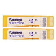 Poumon Histamine 15 CH Glóbulos DT 4g x 2 Boiron Doble Tubo