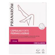 Pranarom Cápsulas Forte Piernas Ligeras 30 Cápsulas Circularom                                      