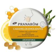 Pranarom Caramelos Emolientes Miel y Limón 45g Aromaforce
