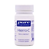 Pure Encapsulations Hierro C 60 Cápsulas Vegetales