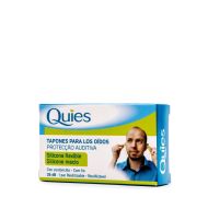 Quies Tapones para Oídos Silicona Flexible con Cuerdecilla 1 Par