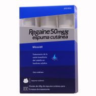 Regaine 50 mg/g Espuma Cutánea 3 Frascos x 60g-1     