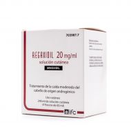 Regaxidil 20mg/ml Solución Cutánea 4 Frascos 60 ml      