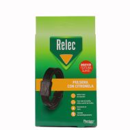 Relec Pulsera con Citronela Antimosquitos Negra-1