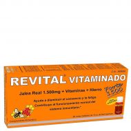 Revital Vitaminado Forte 1500 20 Ampollas Bebibles Fácil Apertura de Pharma OTC