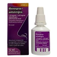 Rhinospray Antialérgico 12ml Solución para Pulverización Nasal