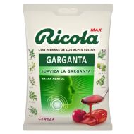Ricola Max Garganta Caramelos Sabor Cereza 68g