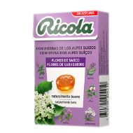 Ricola Flores de Saúco Caramelos Sin Azúcares 50g