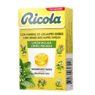 Ricola Limón Melisa Caramelos Sin Azúcares 50g