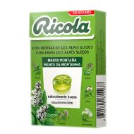 Ricola Menta Montaña Caramelos Sin Azúcares 50g