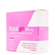 Rosalgin 500mg Granulado Solución Vaginal 20 Sobres
