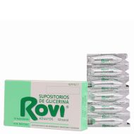Supositorios de Glicerina Rovi Adultos 12 Supositorios