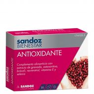 Sandoz Bienestar Antioxidante 30 Cápsulas