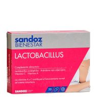 Sandoz Bienestar Lactobacillus 20 Cápsulas