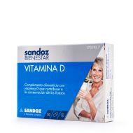 Sandoz Bienestar Vitamina D 30 Cápsulas