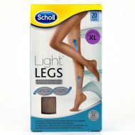 Scholl Light Legs Medias XL Carne Compresión 20 DEN