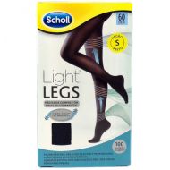 Scholl Light Legs Medias S Negro Compresión 60 DEN