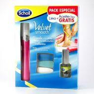 Scholl Lima Electrónica de Uñas Rosa+Aceite Pack
