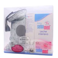 SebaMed Baby Canastilla Gel de Baño+Crema Balsámica+Leche Intensiva Pack Funda Térmica