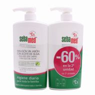 SebaMed Emulsión Sin Jabón con Aceite de Oliva 750 ml x 2 Pack Duplo