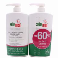 SebaMed Emulsión Sin Jabón Gel de Baño Leti 750 ml x 2 Pack 60%Dto 2ªUd