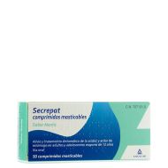 Secrepat Menta 50 Comprimidos Masticables