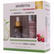 Sesderma Resveraderm Antiox Crema Gel Rejuvenecedor+Factor G Renew Serum Pack                                                           