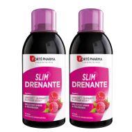 Slim Drenante Frambuesa Duplo 500ml x 2  Forte Pharma 