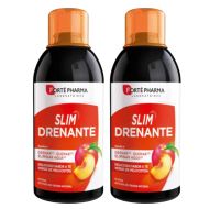 Slim Drenante Melocotón Duplo 500ml x 2 Forte Pharma
