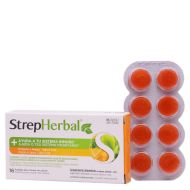 StrepHerbal Própolis y Melisa Sabor Miel 16 Pastillas para Chupar