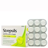 Strepsils Sabor Limón 24 Pastillas Para Chupar