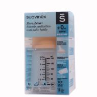 Suavinex Zero Zero Biberón AntiCólico Tetina Silicona M 180ml