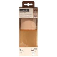 Suavinex Biberón Silicona Tetina Silicona SX Pro Flujo M +3m 240ml